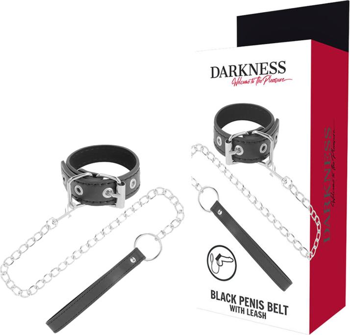 Productafbeelding Darkness Penisring Met Riem
