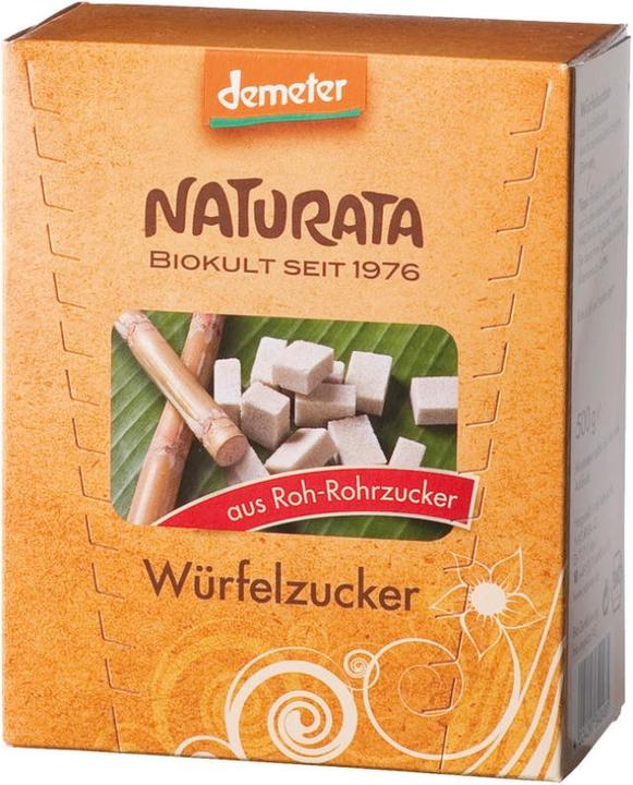 Produktbild Naturata Würfelzucker Roh-Rohrzucker Bio (500 g)