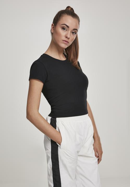 Actual product image Urban Classics Ladies Stretch Jersey Cropped Tee (M)
