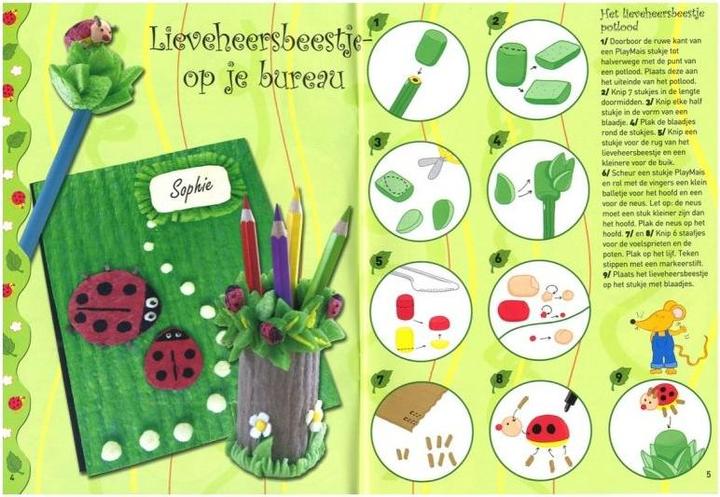 Actual product image PlayMais Boekje - ANIMALS