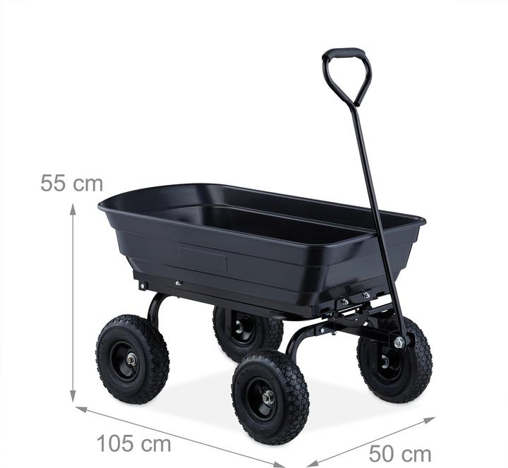 Produktbild Relaxdays Gartenwagen