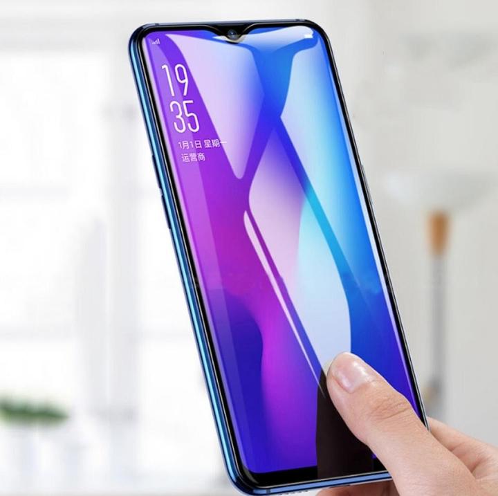 Actual product image Screenguard OnePlus 6T Full Screen Protective Glass Film 2.5D 9H (1 Piece, OnePlus 6T)