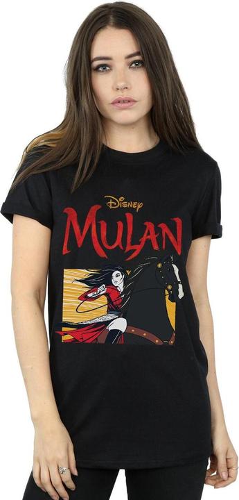 Immagine prodotto Disney Mulan Movie Horse Frame Maglietta Ampia Donna (S)