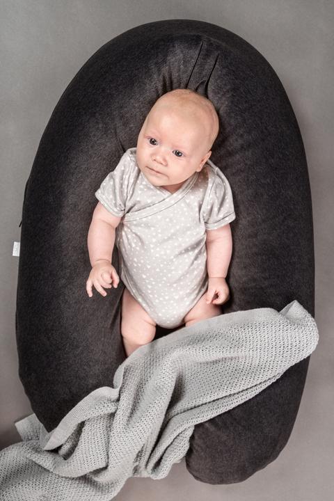 Immagine prodotto Zewi Cuscino in velluto per allattamento/letto (190 cm)