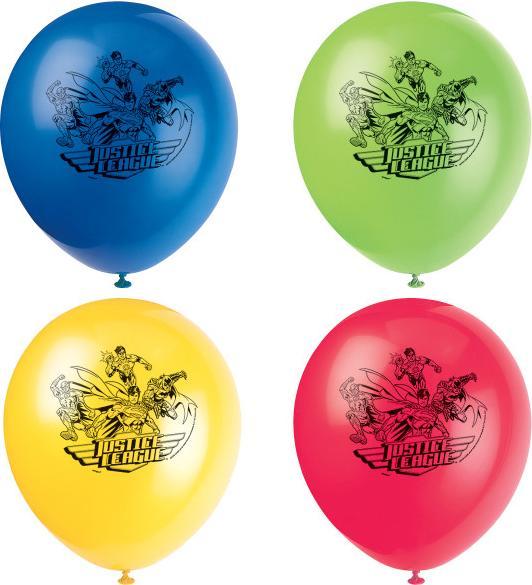 Produktbild Unique Justice League Luftballons Superhelden Party (8 x)