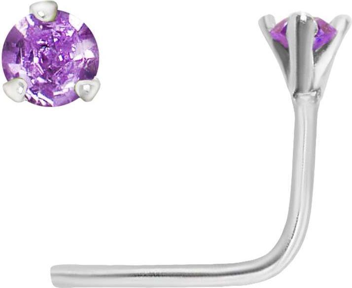 Produktbild Bijouteria Nasenpiercing (Silber, Zirkonia)