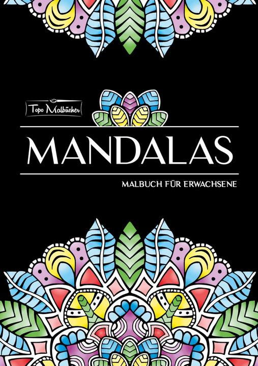 Actual product image Colouring books:Mandala colouring book for adults