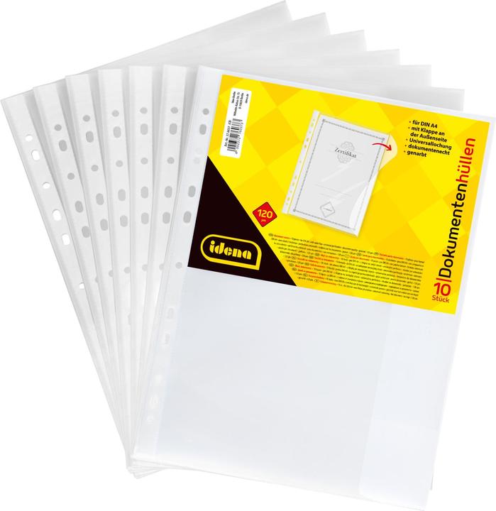 Actual product image Idena Document cover A4 10s grained 120µ (A4, 10 x)