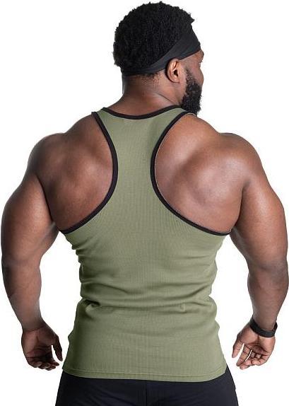 Actual product image Better Bodies Dumbbell T-Back - Washed Green (M)