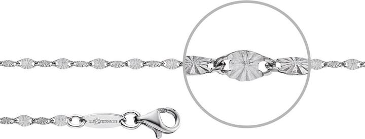 Actual product image Der Kettenmacher Platelet bracelet (16 cm, Silver)