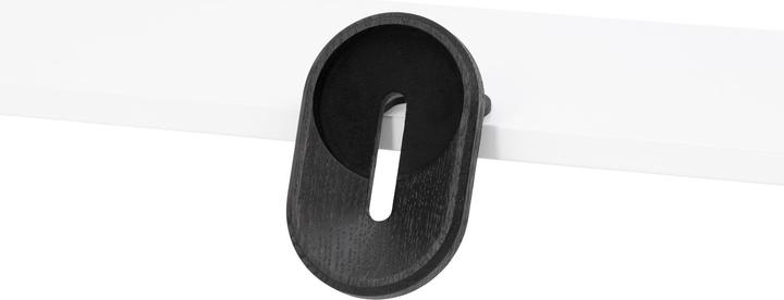 Actual product image Oakywood MagSafe iPhone Desk Shelf Mount - magnetic shelf mount for iPhone - color Black -