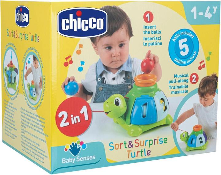 Immagine prodotto Chicco Giocattolo da tirare Tartaruga da tirare