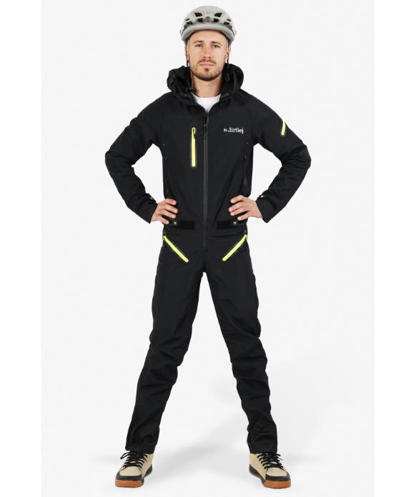 dirtlej Dirtsuit Core Edition v.6, graphite/lemon, XS (XS)