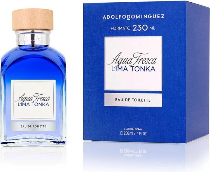 Actual product image Adolfo Dominguez AD AGUA FRESCA LIMA TONKA ET 200 vp (Eau de toilette, 230 ml)