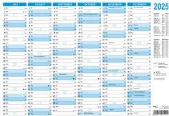 Actual product image Rnk Desk calendar A5 landscape blue (A5)