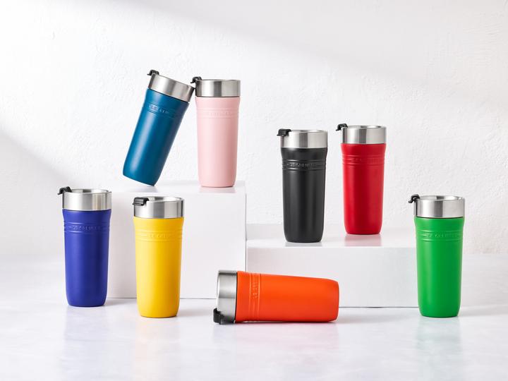 Produktbild Le Creuset On The Go Thermobecher bamboo green 350ml (0.35 l)
