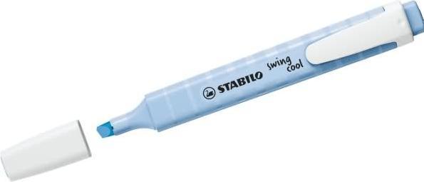 Immagine prodotto STABILO swing cool Evidenziatore pastello (Blu chiaro, 4 mm, 1 x)