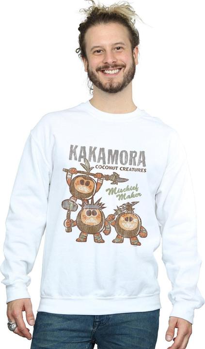 Actual product image Disney Mens Moana Kakamora Mischief Maker Sweatshirt (M)