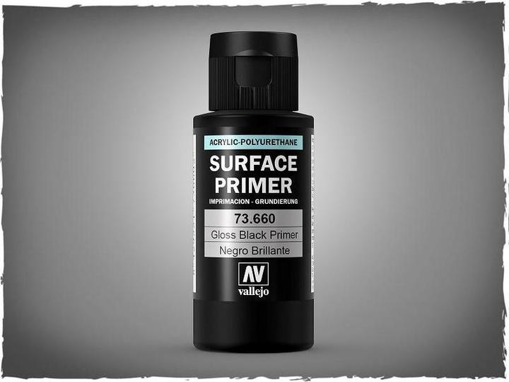 Image du produit Vallejo VAL-77.660 - Apprêt - Gloss Black, 32 ml