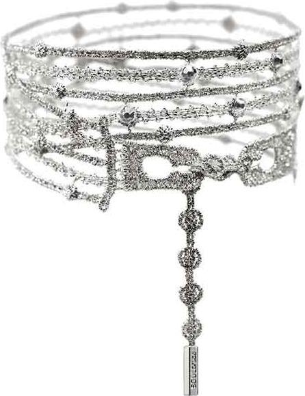 Actual product image Soulbrace bracelet Tiffany (44 cm, Alcantara)