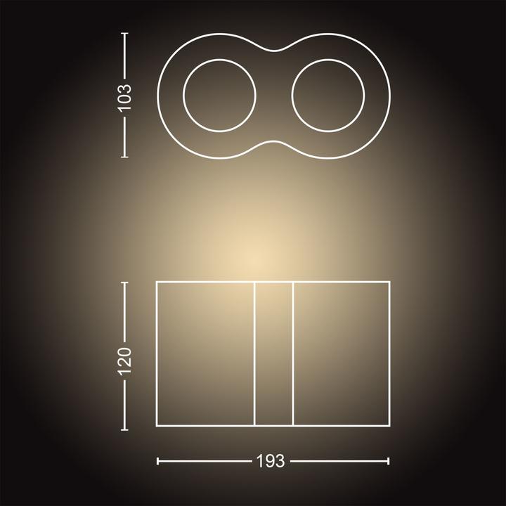 Image du produit Philips Hue Base du pilier de BT (700 lm, GU10)