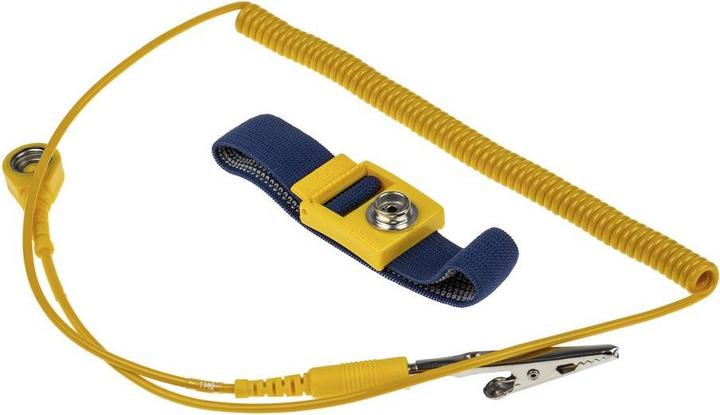 Produktbild Rs Pro Handgelenkband ESD 10/4mm Spiralkabel (Statikschutz)