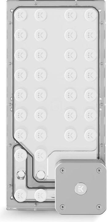 Actual product image EKWB EK-QuantumX Loophole Distroplate D5 PWM - silver