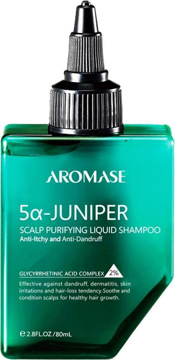 Aromase - 5α Juniper Scalp Purifying Liquid Shampoo (80 ml, Flüssiges Shampoo)