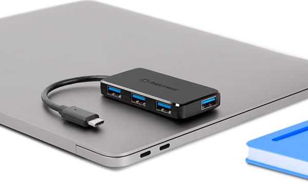 Produktbild Transcend TS-HUB2C (USB-C, 4 Ports)