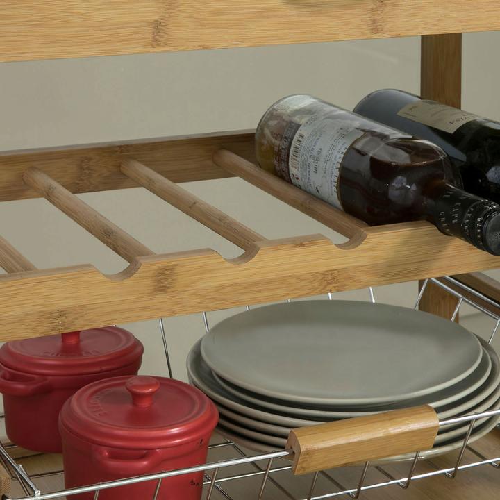 Actual product image SoBuy Kitchen trolley with castors