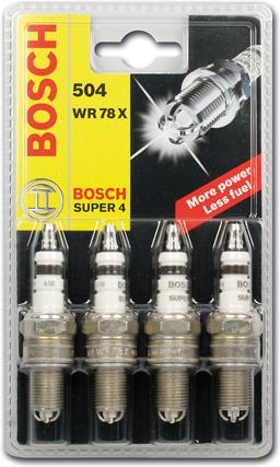 Actual product image Bosch Automotive Super 4 Super 4 509 FR 78
