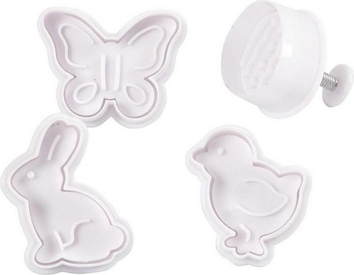 Image du produit Creativ Company emporte-pièce avec manche de timbre, ressort, 4 pièces