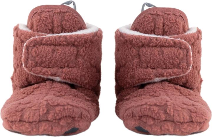 Actual product image Lodger Slippers Fleece Folklore Rosewood 6-12 Mt. (12)