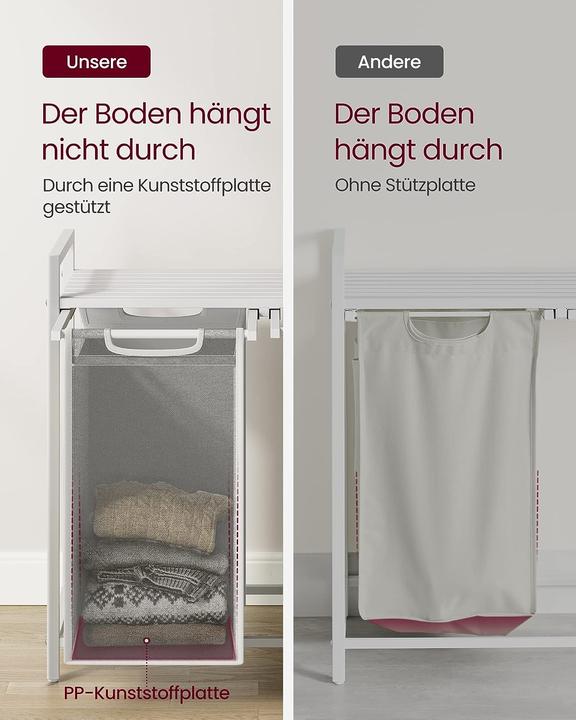 Actual product image Vasagle Laundry (92 l)