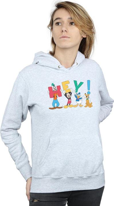 Immagine prodotto Disney Mickey Mouse Friends Hey Felpa con Cappuccio Donna (S)