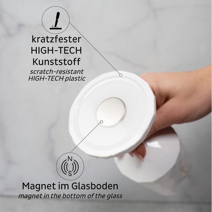Actual product image Silwy Magnet Plastic Glass Wine Cheers (30 cl, 1 Glasses, Red wine glasses)