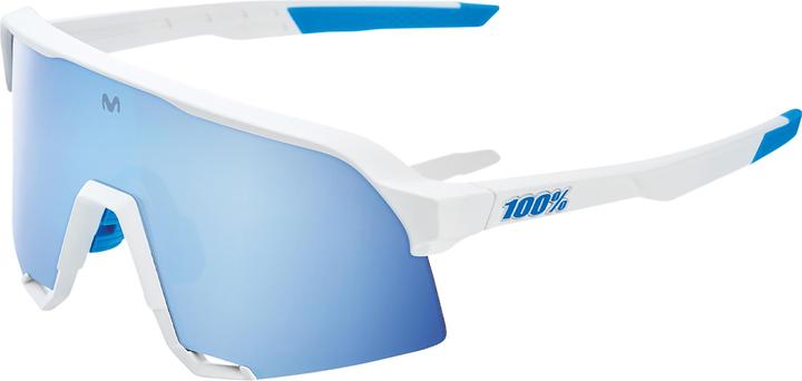Immagine prodotto 100% Occhiali S3 (Movistar Team bianco, Blu HiPer)