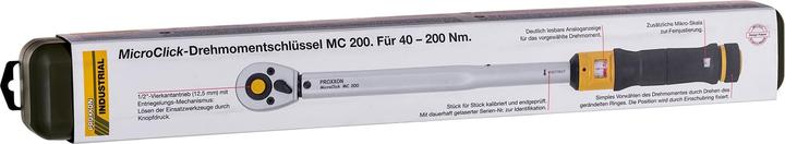Actual product image Proxxon Torque wrench MicroClick (1/2", 40 Nm, 200 Nm)