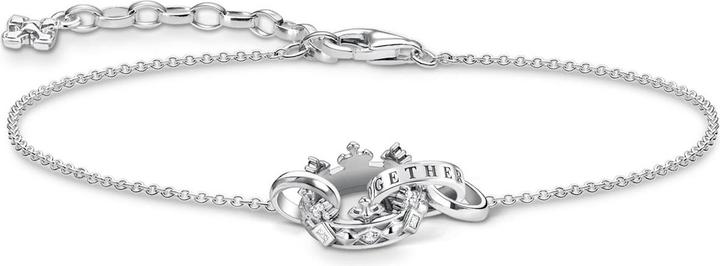 Produktbild Thomas Sabo Armband Krone Silber (19 cm, Silber 925)