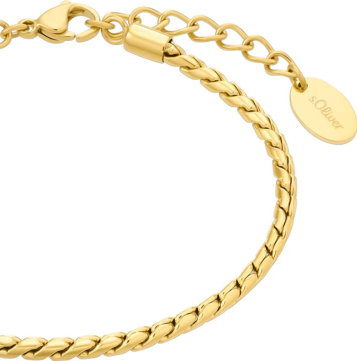 Immagine prodotto S.Oliver Gioielli da braccio per donna, Acciaio inossidabile (17 cm, Acciaio inossidabile)