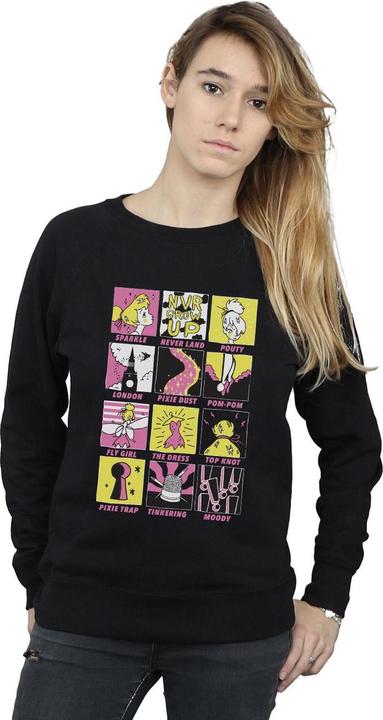 Produktbild Disney Tinkerbell Squares Sweatshirt (L)