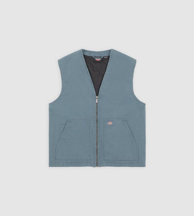 Actual product image Dickies Duck Canvas Summer Vest Stormy Weather (L)