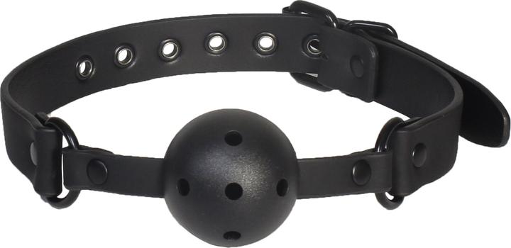 Dream Toys Knevel Blaze Ball Gag Met Paint Rand Zwart