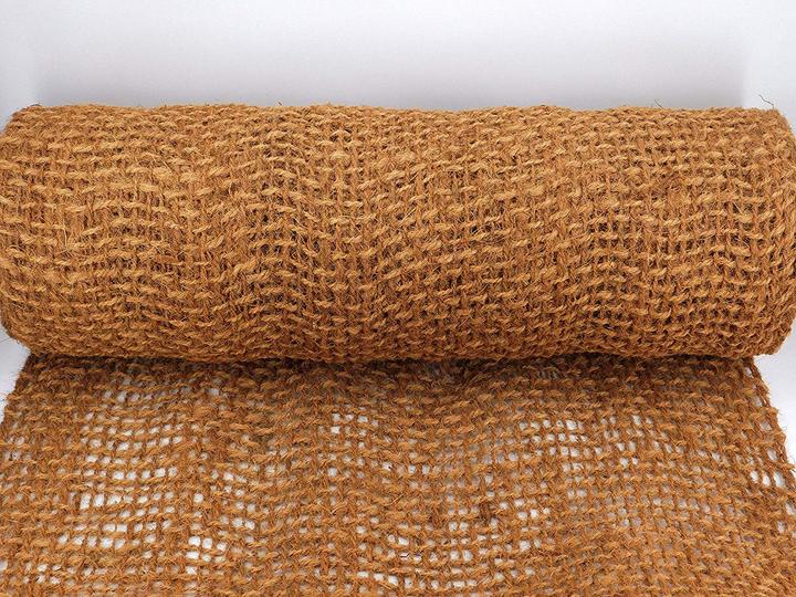 Actual product image Aquagart 70m Böschungsmatte Kokos 1m breit Teichfolie Kokosmatte 750g