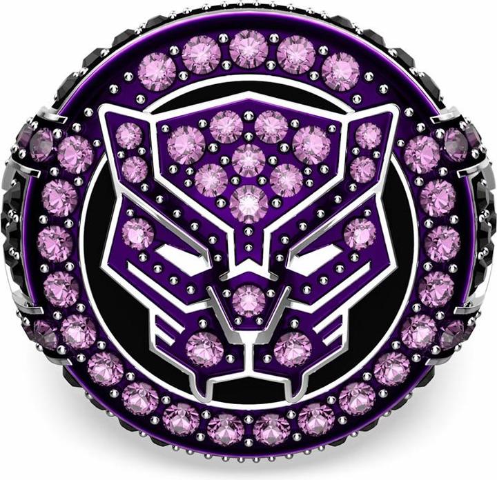 Produktbild Swarovski Marvel Black Panther Ring Violett (52)