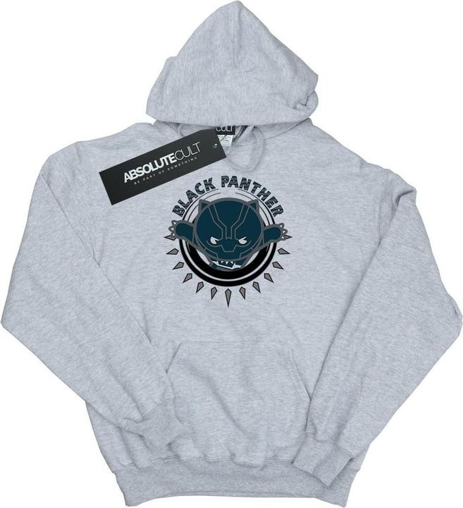 Image du produit - Sweat à capuche KAWAII BLACK PANTHER POUNCE - Garçon (128)