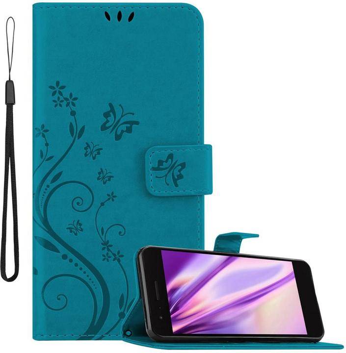 Actual product image Cadorabo Flower Book Cover (LG K8 2018)
