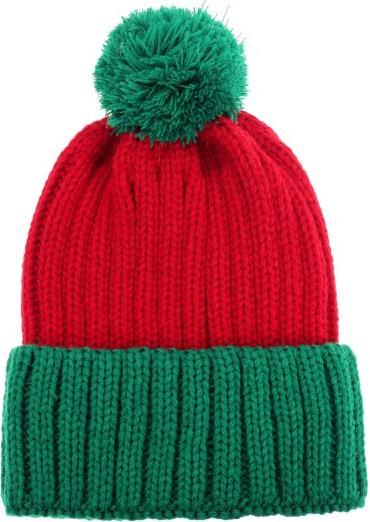 Snazzy Santa Mütze Beanie Rot, Grün von