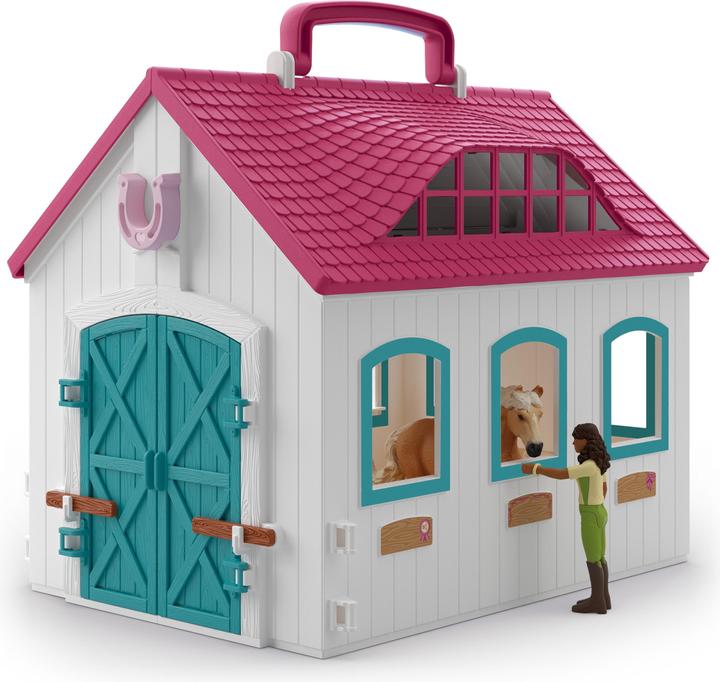 Actual product image Schleich Open stable small horseshoe
