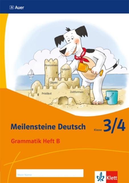 Image du produit Meilensteine. Deutsch Grammatik Heft B. Klasse 3/4. Ausgabe ab 2017 (Allemand, Martina, Fèves, Nicole/Zerr, 2017)